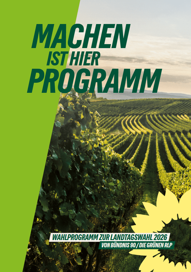 Titelbild Wahlprogramm: Machen ist hier Programm